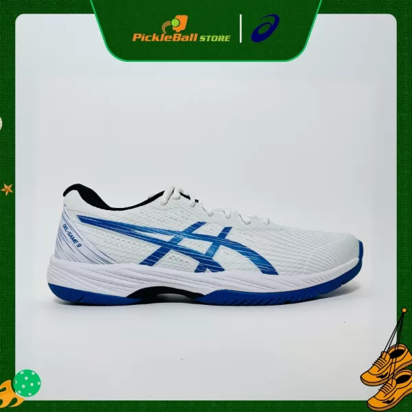 Giày Asics Gel Game 9 - Trắng Xanh Dương